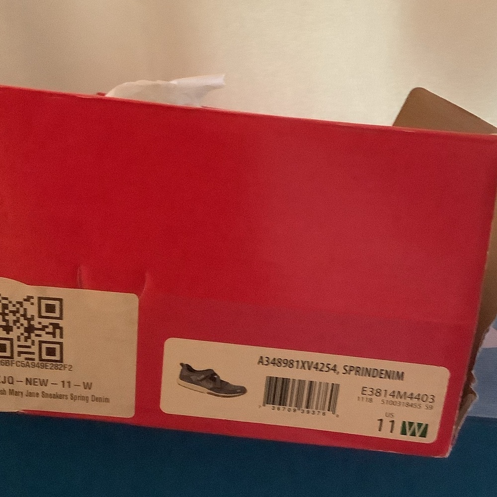 Ryka Blue Patterned Sneakers